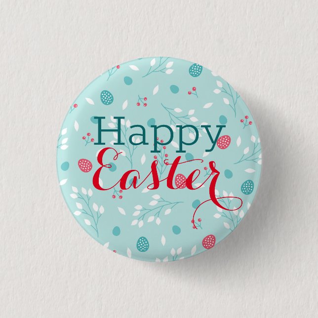 Cute Easter 1 Inch Round Button (Front)