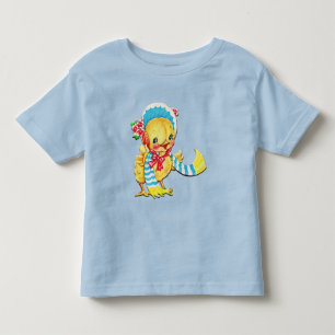 Cute Easter Baby Chic Unisex Blue Toddler T Shirt