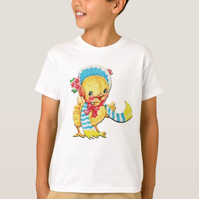 Cute Easter Baby Chic White Unisex T Shirt (Front)