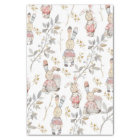 Cute Easter Bunnies Watercolor Pattern