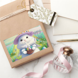 Cute Easter Bunny 01 Sticker