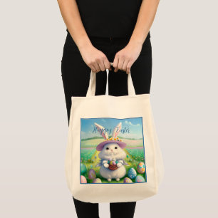 Cute Easter Bunny 01 Tote Bag