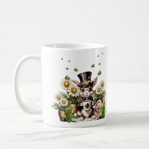 Cute easter bunny. coffee mug