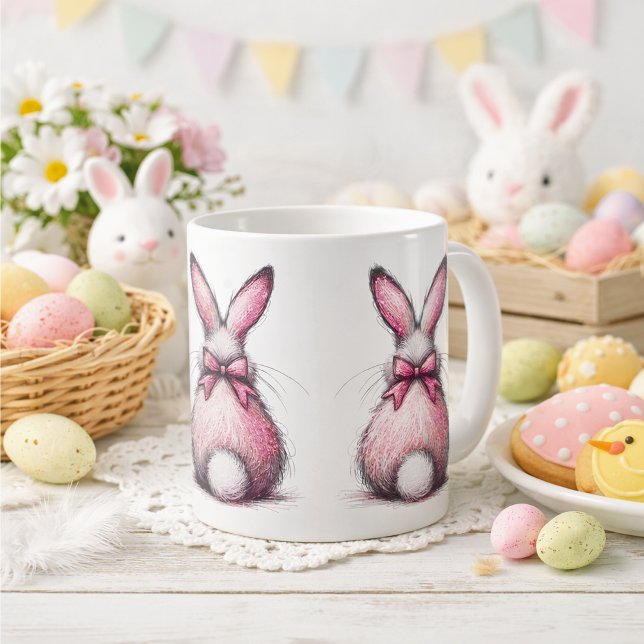 Cute Easter Bunny  Coffee Mug (Creator Uploaded)