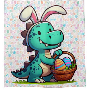 Cute, Easter bunny dinosaur