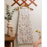 Cute Easter Bunny Floral Pattern - Pastel Spring  Apron<br><div class="desc">Bring a little spring joy to your kitchen with this adorable Easter bunny apron featuring a charming pastel pattern of cute bunnies, colorful Easter eggs, and delicate flowers. The playful design adds a cheerful seasonal touch while you cook, bake, or prepare festive Easter meals. Perfect for baking Easter treats, decorating...</div>