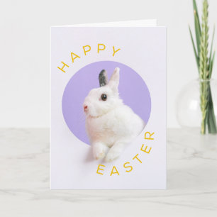 Cute Easter Bunny  Holiday Card