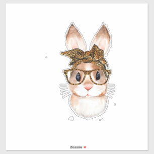 Cute Easter Bunny Mom Easter Leopard Year of The R