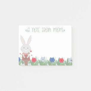 Cute Easter Bunny Mom Post-it Notes