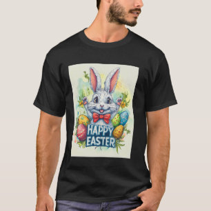 Cute Easter Bunny Motif, Easter Bunny, Easter Eggs T-Shirt