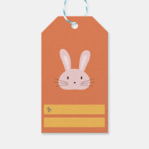 Cute Easter Bunny Orange