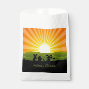 Cute Easter Bunny Painting Egg Favour Bag