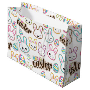 Cute Easter Bunny pattern party bag