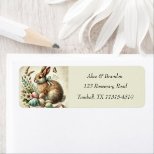Cute Easter Bunny Rabbit Brunch Watercolor