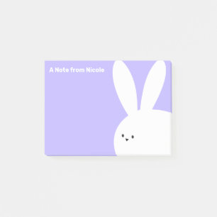Cute Easter Bunny Rabbit Post-it Notes