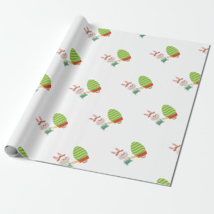 Cute Easter Bunny Wrapping Paper