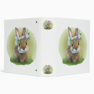 Cute Easter Bunnyfor a positive mood Binder