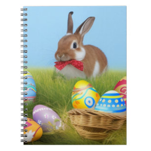 Cute Easter Bunnyfor a positive mood Notebook