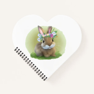 Cute Easter Bunnyfor a positive mood Notebook