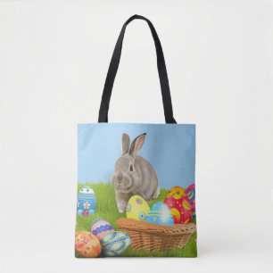 Cute Easter Bunnyfor a positive mood   Tote Bag