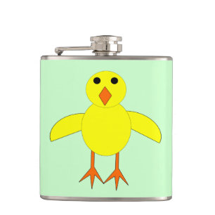 Cute Easter Chick Flask