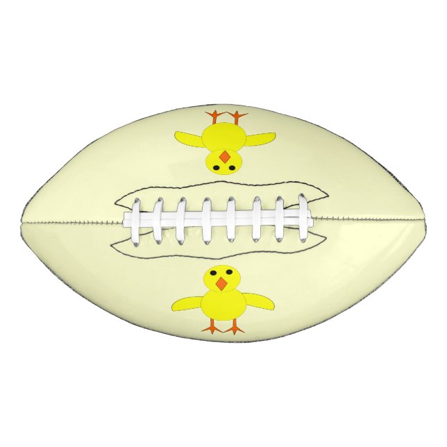 Cute Easter Chick Football (Front)