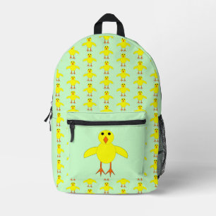 Cute Easter Chick Golf Printed Backpack