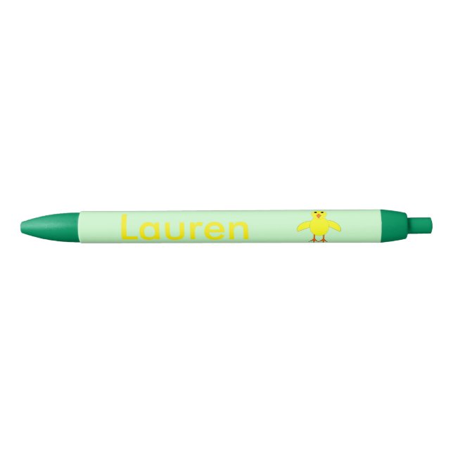 Cute Easter Chick Personalized Pen (Front)
