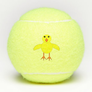 Cute Easter Chick Tennis Balls
