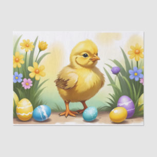 Cute Easter Chicken 1, Easter Tissue Paper