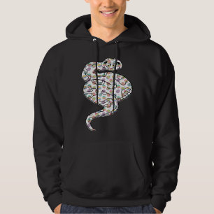 Cute Easter Egg Ball Python  Easter Day 2023 Hoodie