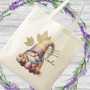 Cute Easter Egg Hunt Gnomes Tote Bag