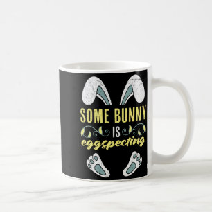 Cute Easter Egg Specting Baby Bunny Coffee Mug