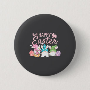 Cute Easter Eggs Friends Happy Easter 2 Inch Round Button
