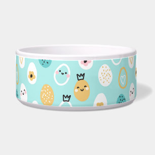 Cute Easter Eggs Pattern Kawaii Pastel Eggs 