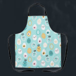 Cute Easter Eggs Pattern Kawaii Pastel Eggs  Apron<br><div class="desc">Adorable and playful Easter egg pattern featuring cute kawaii-style eggs with smiling faces, crowns, and delicate decorative elements in soft pastel tones. This seamless design is perfect for kids products, Easter gifts, nursery decor, and cheerful spring-themed items. The light, modern colour palette and minimal Scandinavian-inspired style make it ideal for...</div>