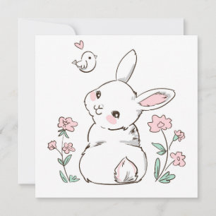 Cute Easter Holiday Card