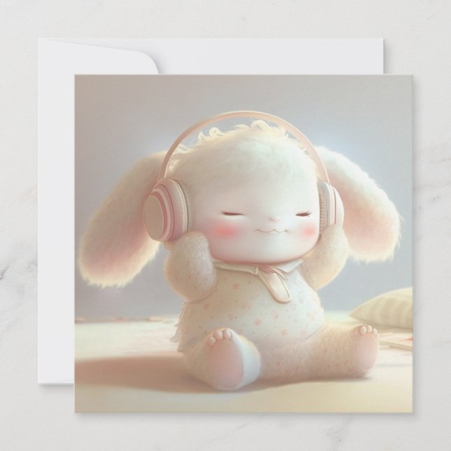 Cute Easter Holiday Card (Front)