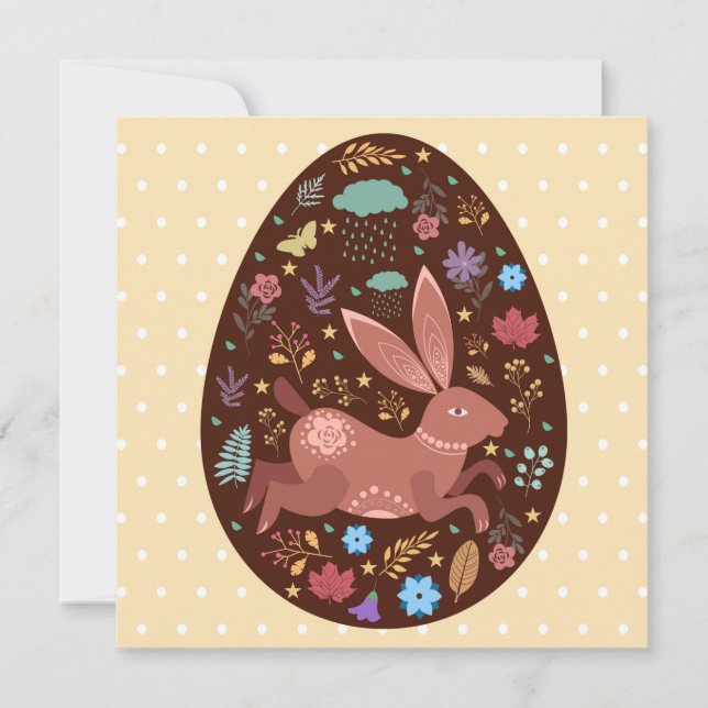 Cute Easter Holiday Card (Front)