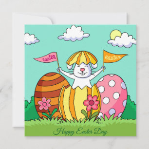 Cute Easter Holiday Card