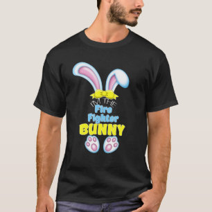 Cute Easter I'm The Firefighter Bunny Essential Wo T-Shirt