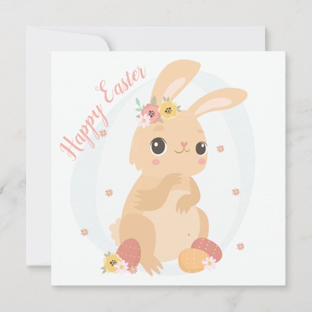 Cute Easter Invitation (Front)