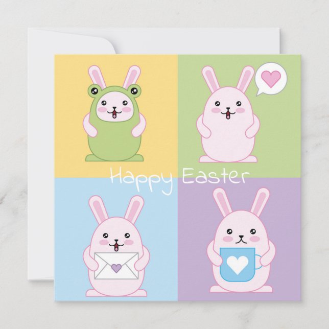 Cute Easter Invitation (Front)