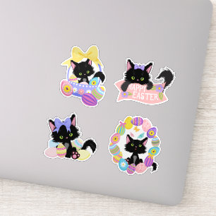 Cute Easter Kitten Pastel