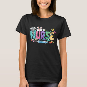 Cute Easter Nurse Medical Humour T-Shirt