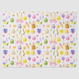 Cute Easter Pattern  Tissue Paper