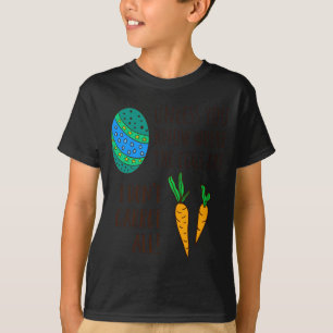 Cute easter pun funny quote saying doodle cartoon T-Shirt