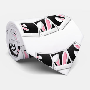 Cute Easter Rabbit Bunny Tie