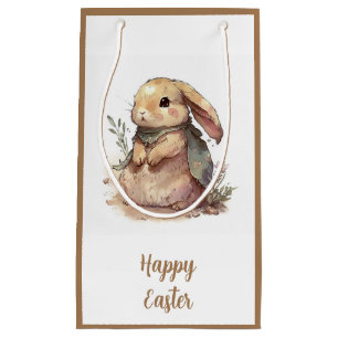 Cute Easter Rabbit  Small Gift Bag