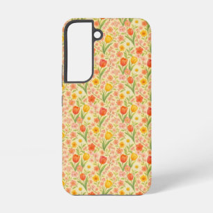Cute Easter/spring patterned flowers Samsung Galaxy Case